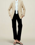 Emilio Tuxedo Blazer in Wool Twill