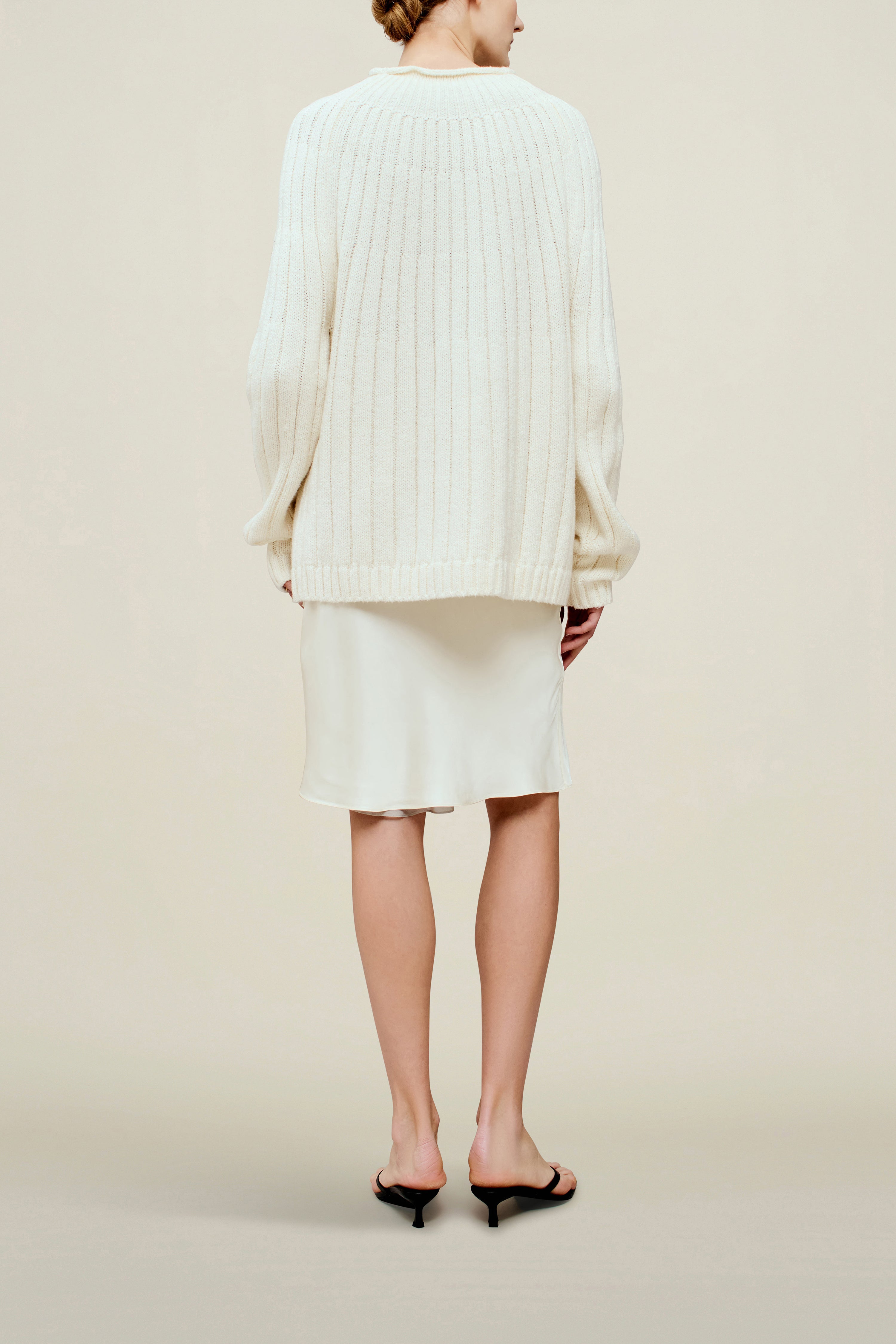 Riona Rollneck in Slub Cotton