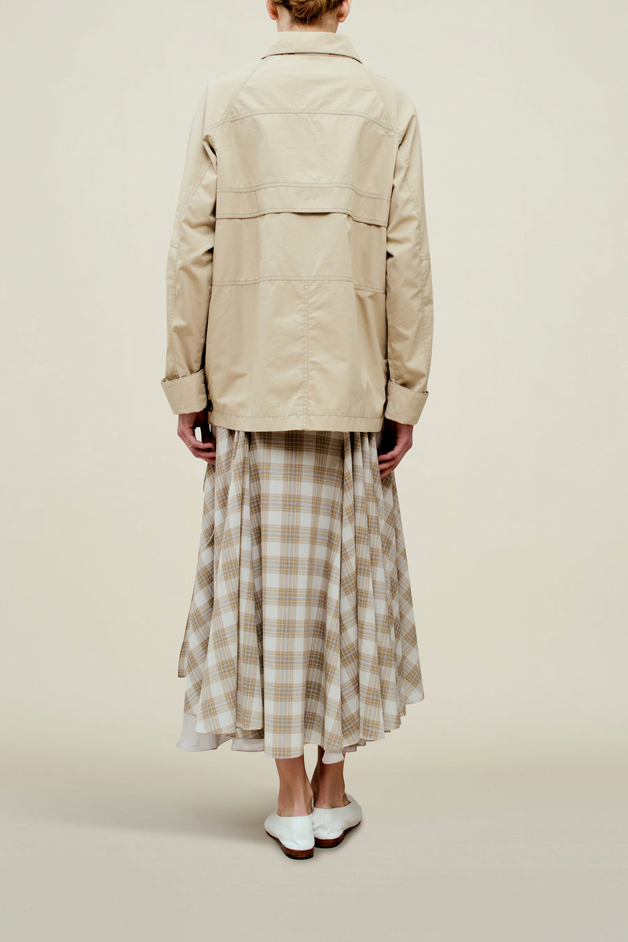 Lottie Field Jacket in Compact Cotton