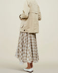 Lottie Field Jacket in Compact Cotton