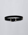 Johnson Belt in Black and Silver