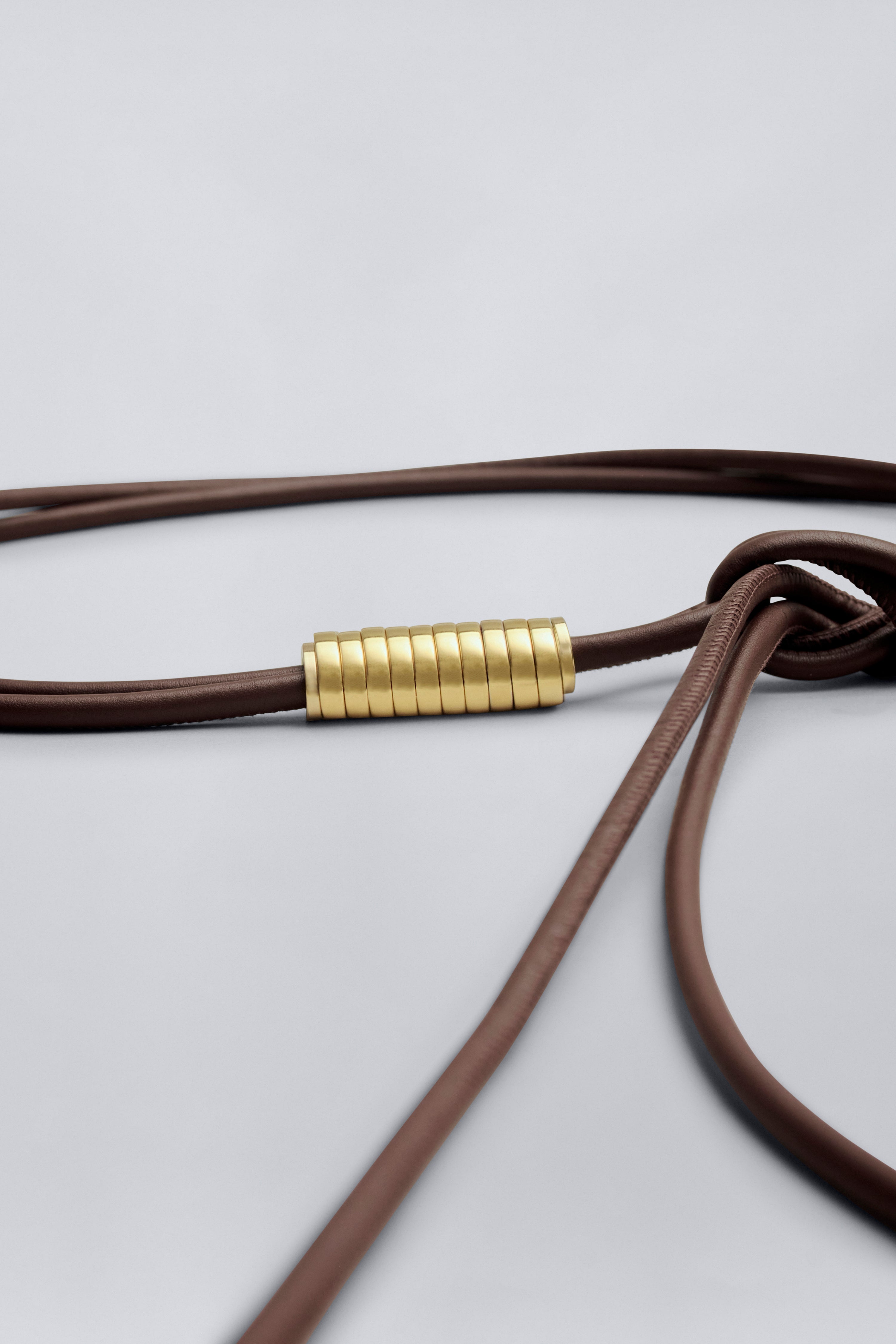 Lowell Wrap Belt in Leather