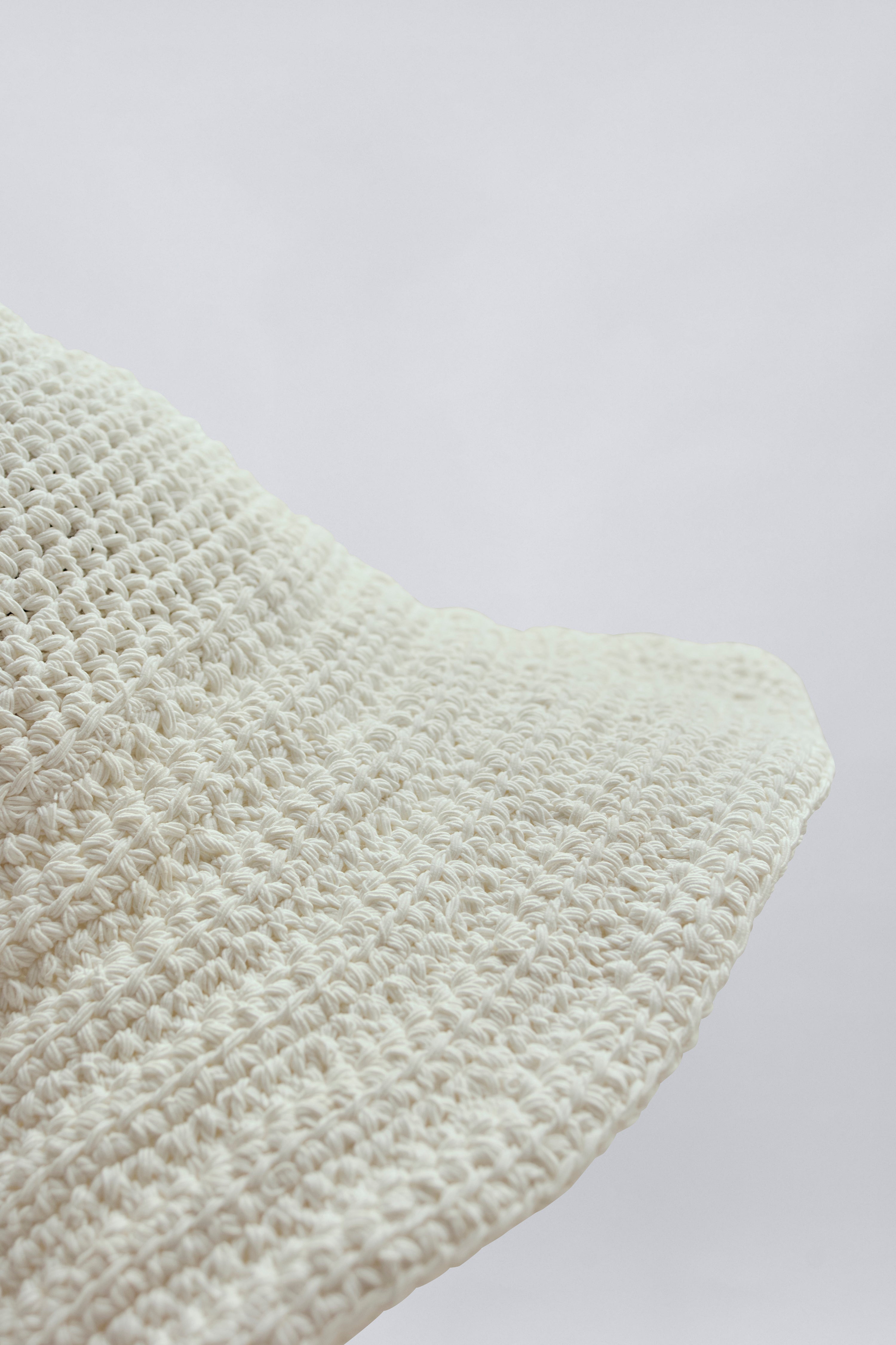 Anouk Hat in Cotton Blend Crochet