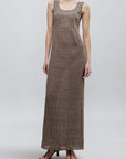 Isadora Sleeveless Dress in Linen