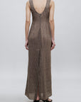 Isadora Sleeveless Dress in Linen