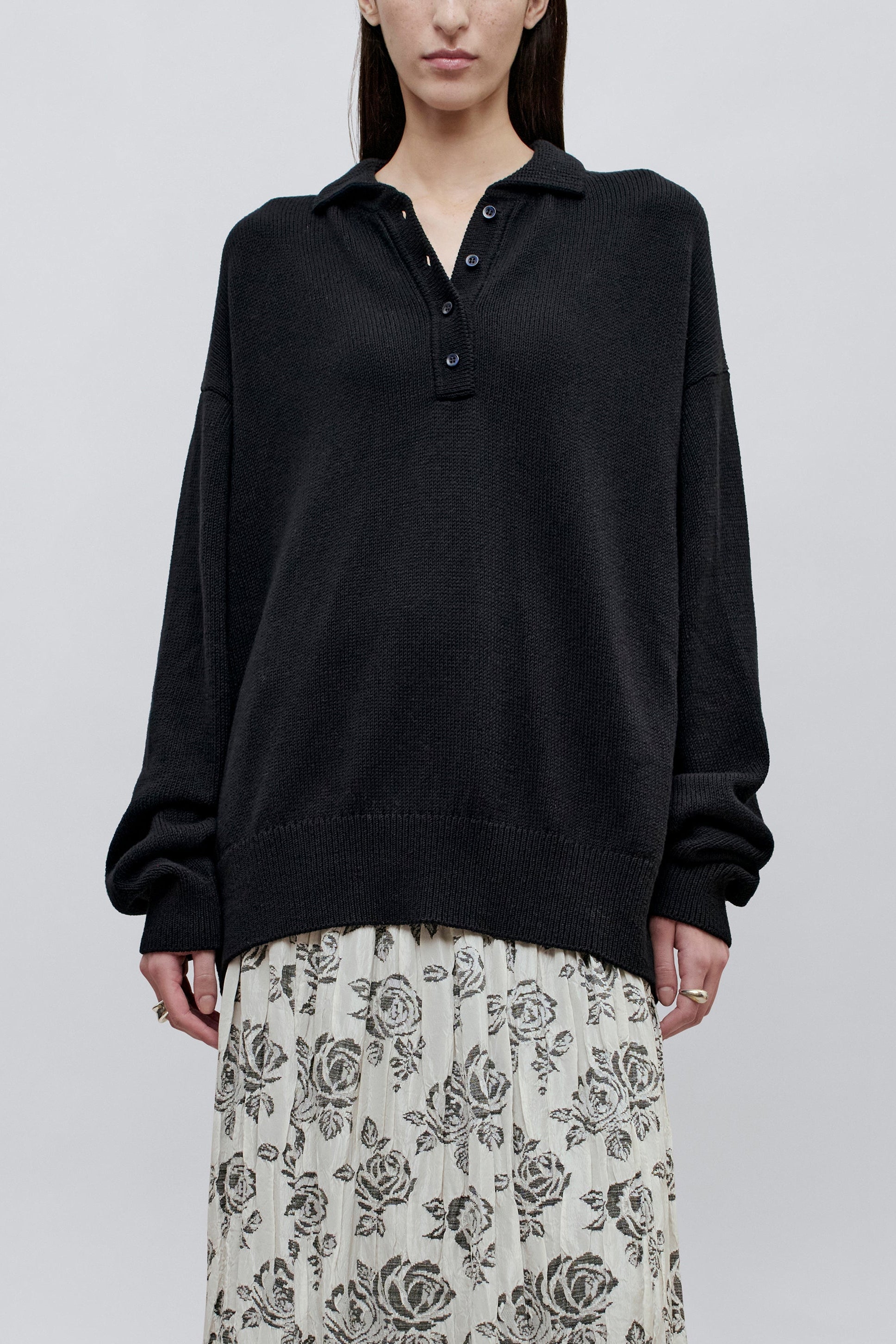 Chessy Polo in Cotton Wool