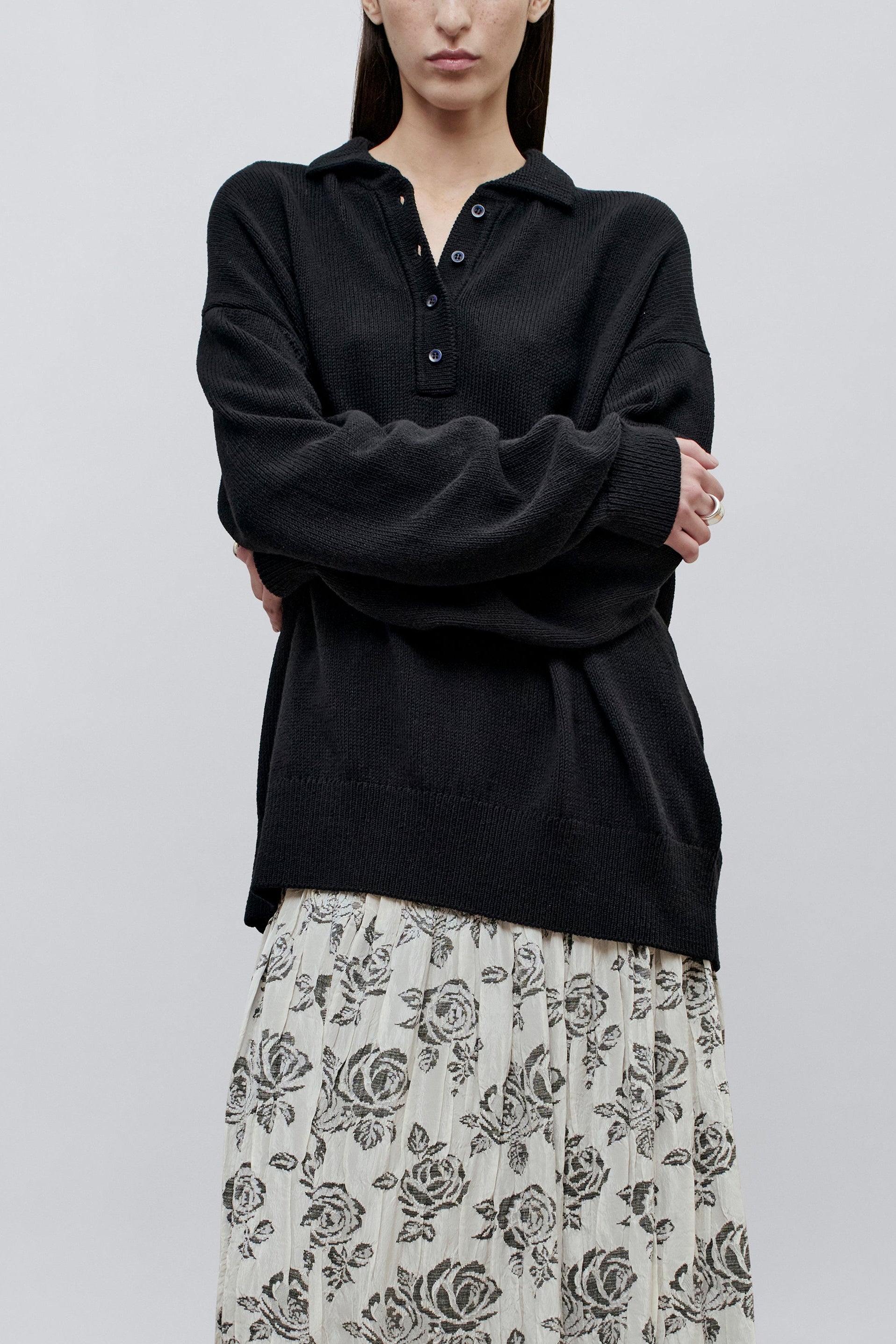 Chessy Polo in Cotton Wool