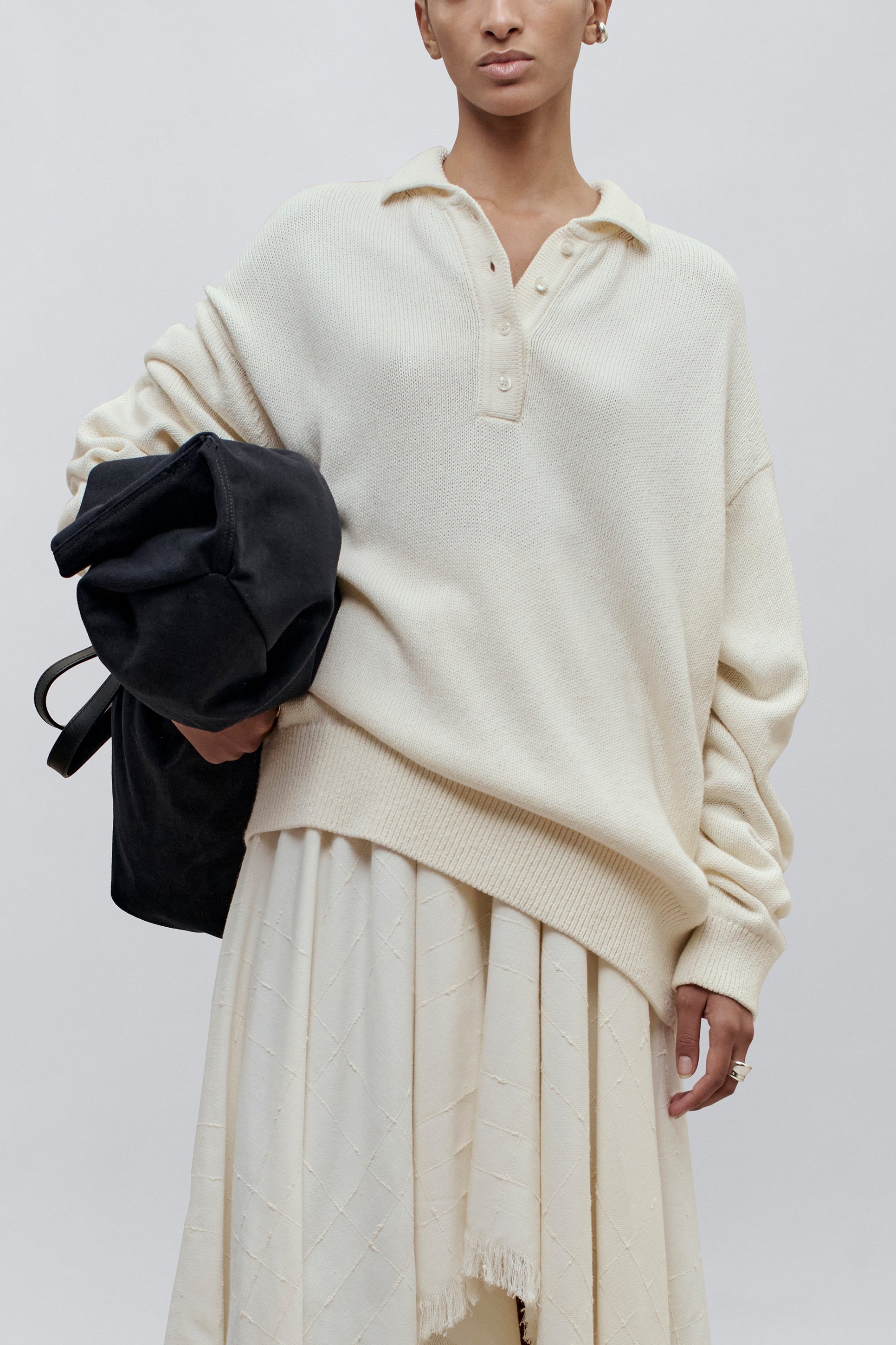 Chessy Polo in Cotton Wool