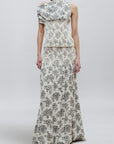Romy Top in Rose Brocade