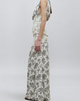 Romy Top in Rose Brocade