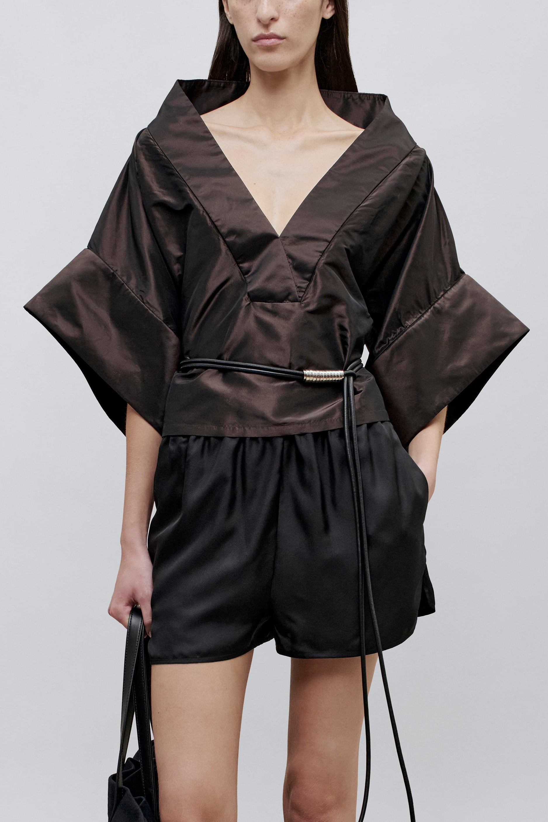 Winslow Top in Silk Taffeta