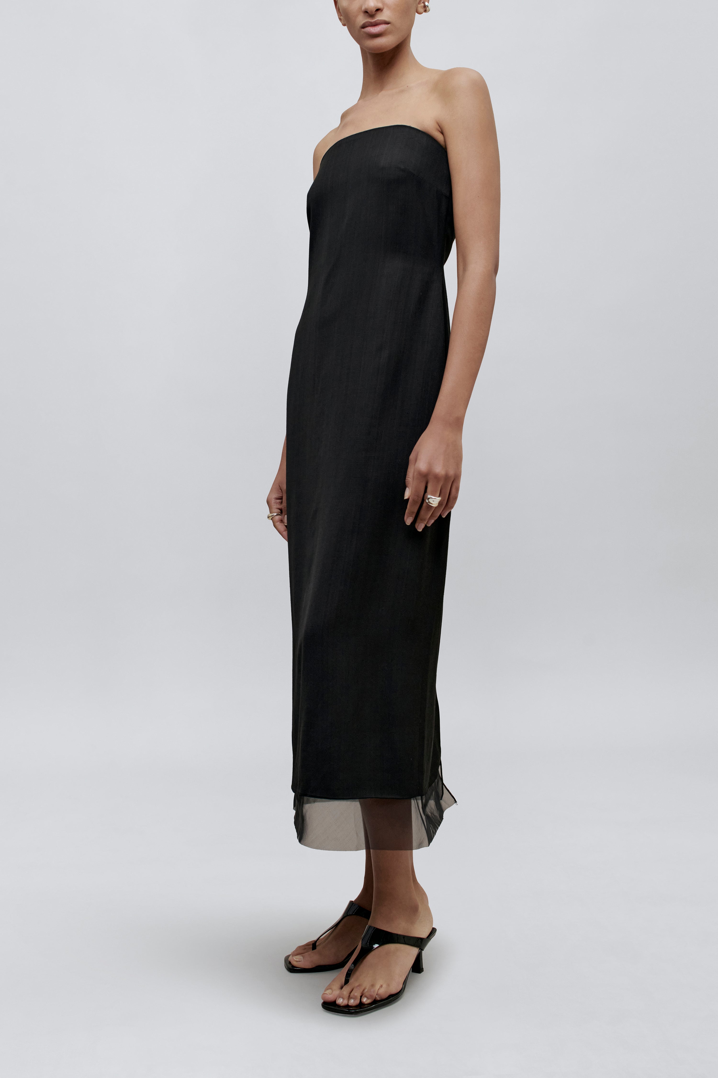 Lizzy Dress in Basket Weave