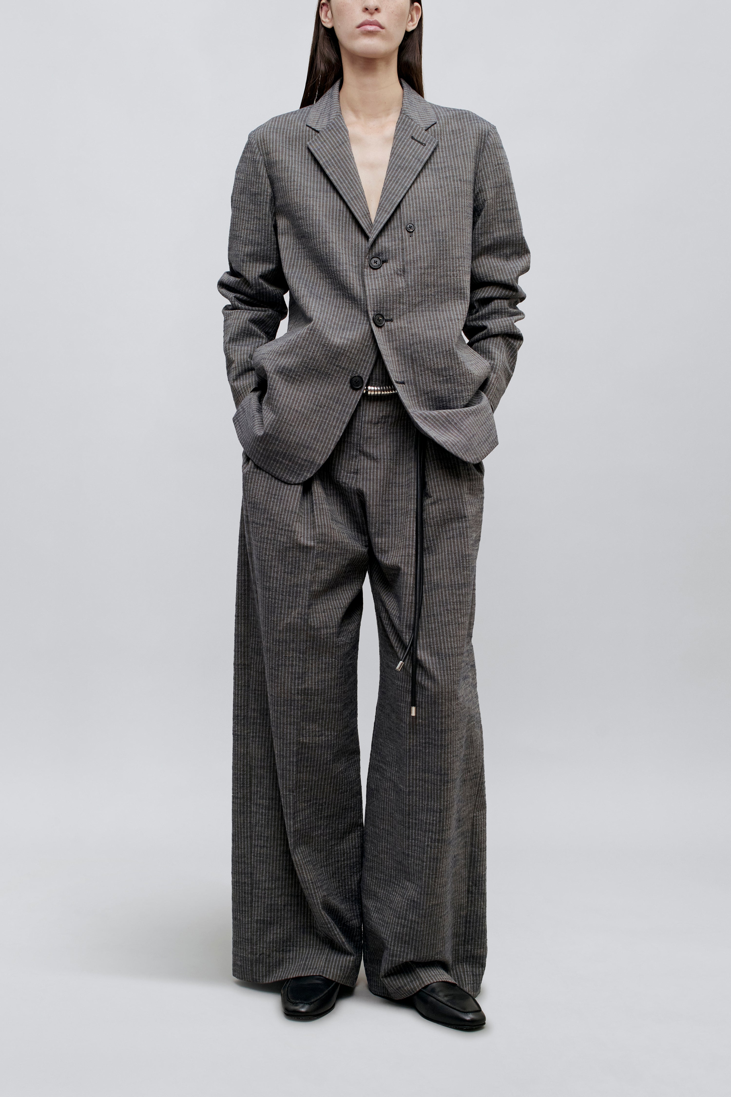 James Jacket in Railroad Cotton Lyocell