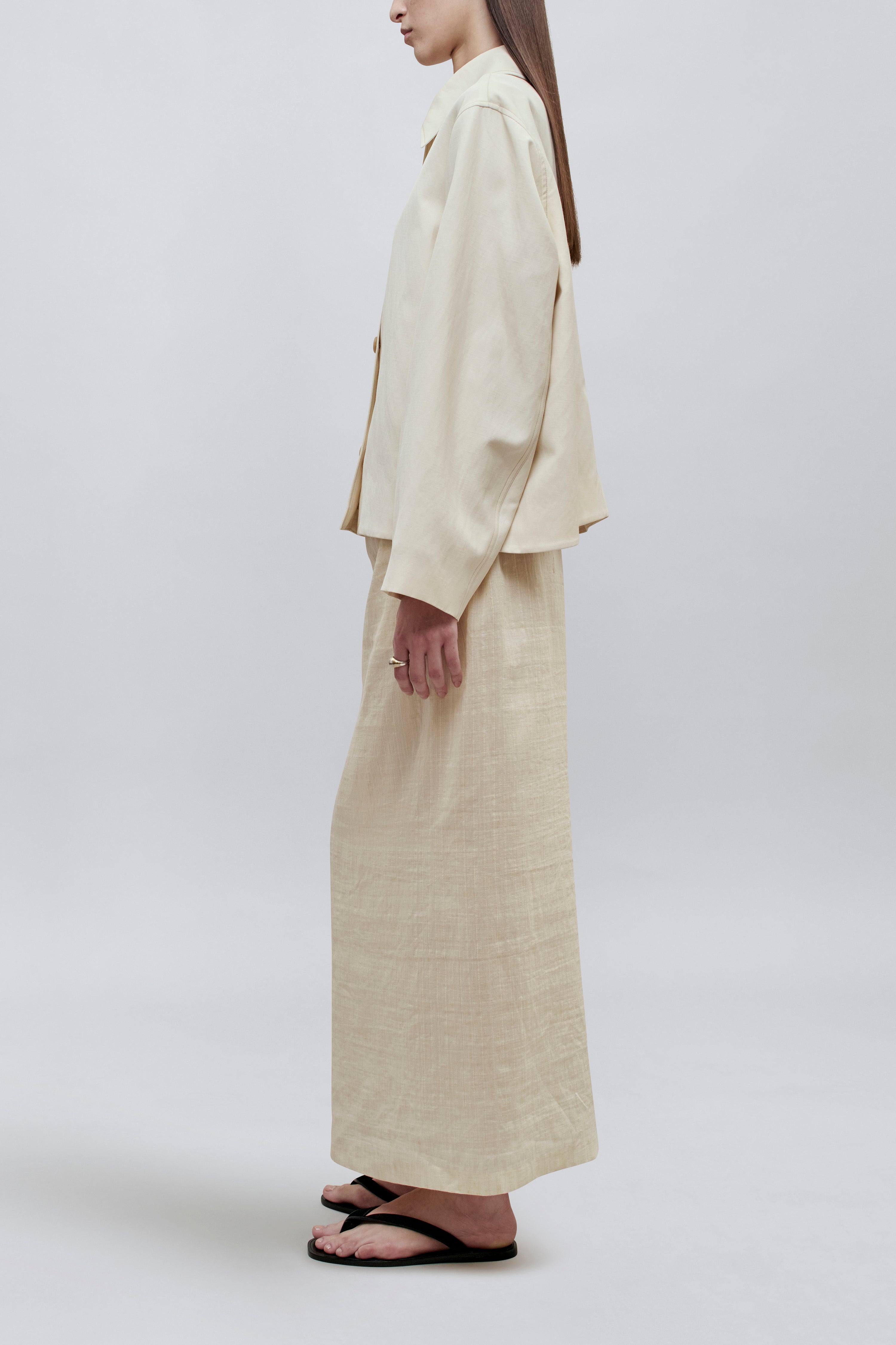 Remi Cropped Jacket in Field Cloth