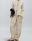 Tilda Jacket in Waffle Weave