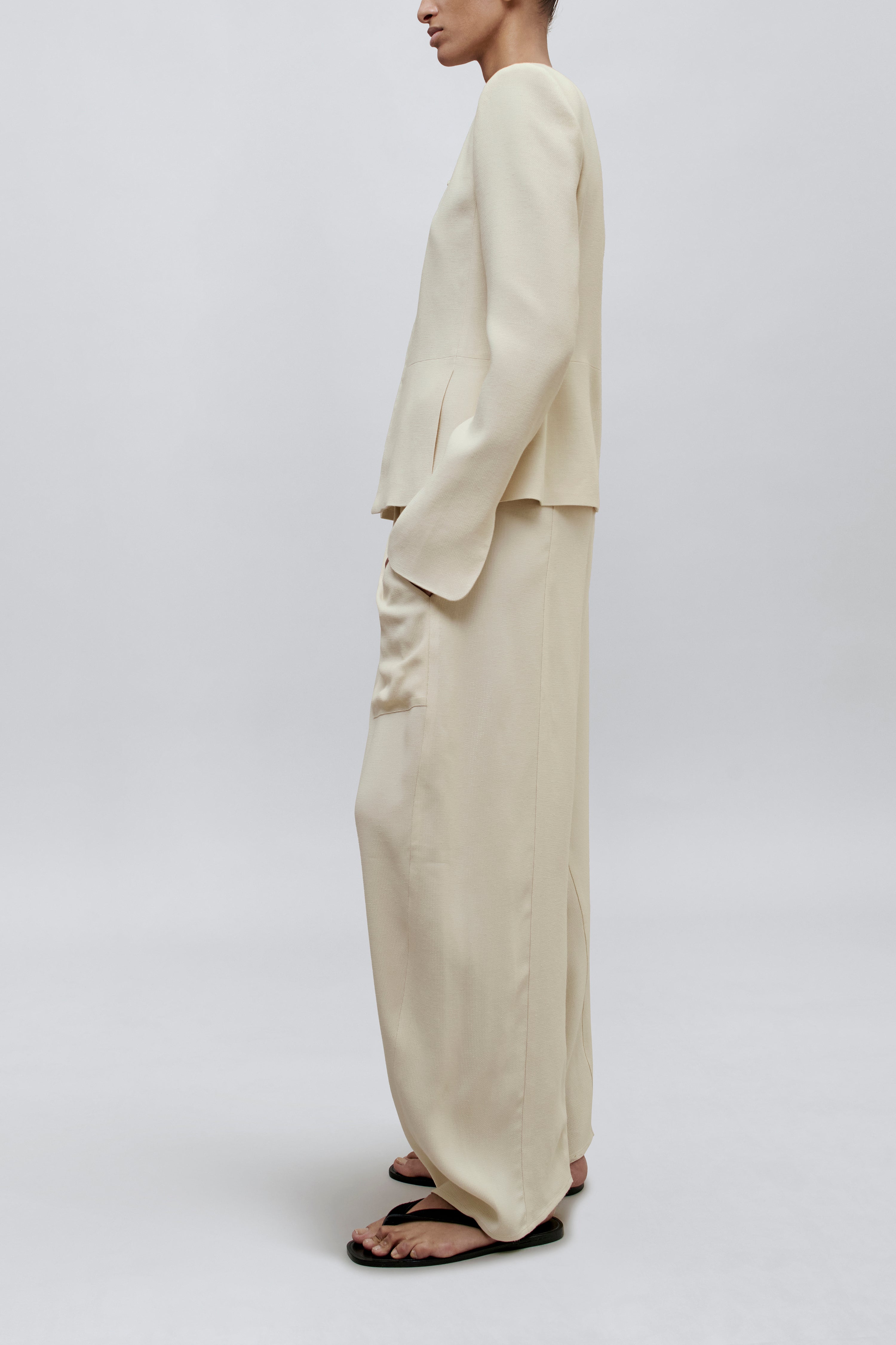 Tilda Jacket in Waffle Weave