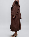 Dorothy Trench Coat in Cotton Nylon