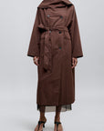 Dorothy Trench Coat in Cotton Nylon