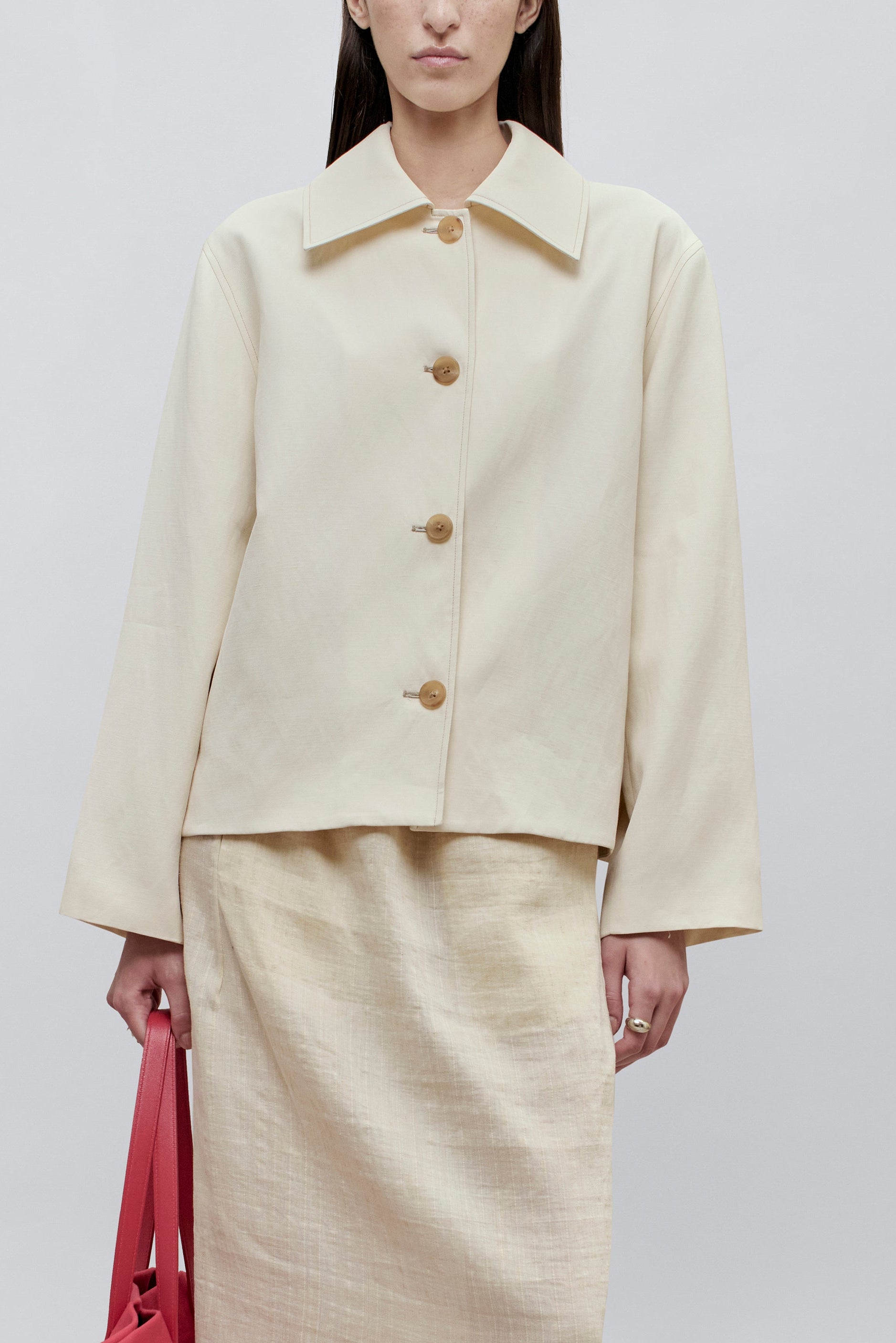 Remi Cropped Jacket in Field Cloth