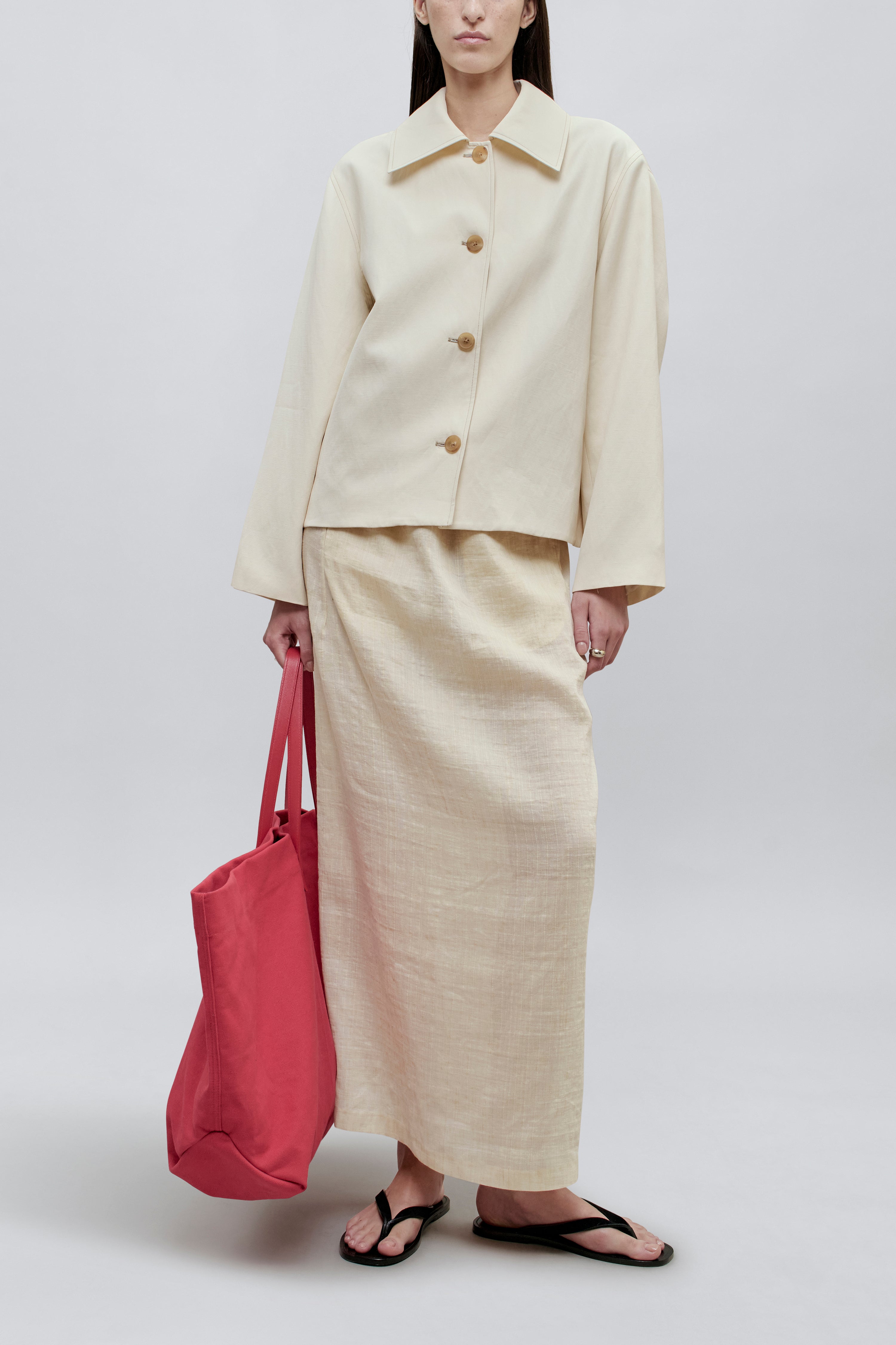 Remi Cropped Jacket in Field Cloth