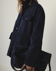 Hudson Doubleface Jacket in Navy