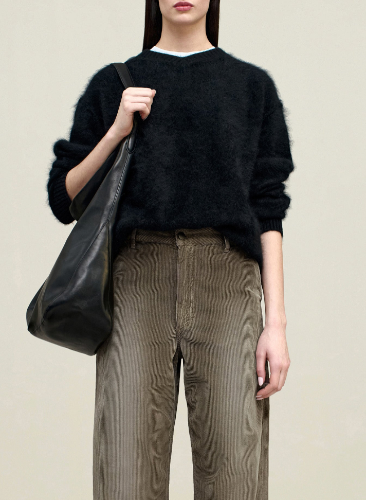 Toulon Slouch Bag in Leather