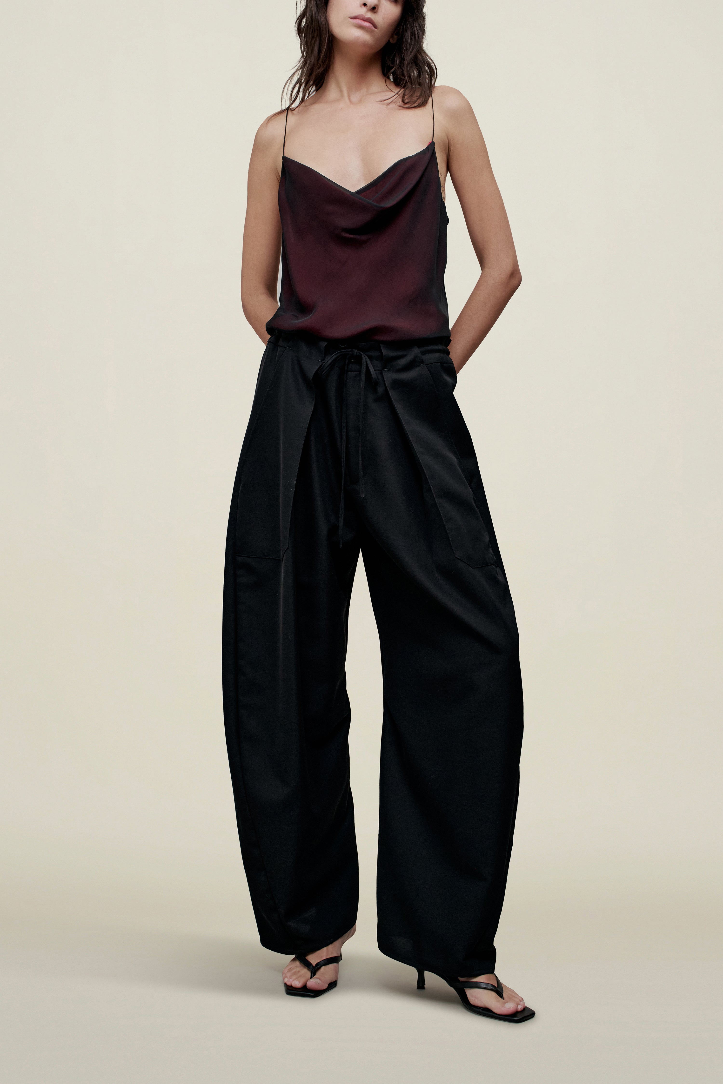 Clemence Pant in Gazar Suiting