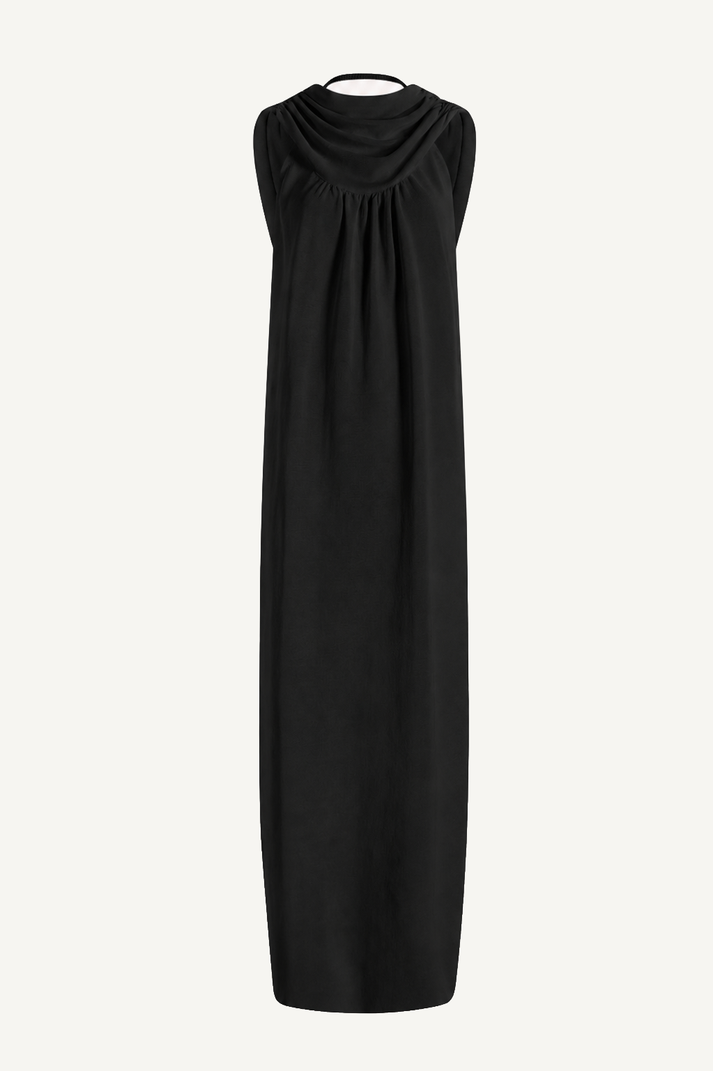 Priya Cowl Neck Gown in Cotton Nylon