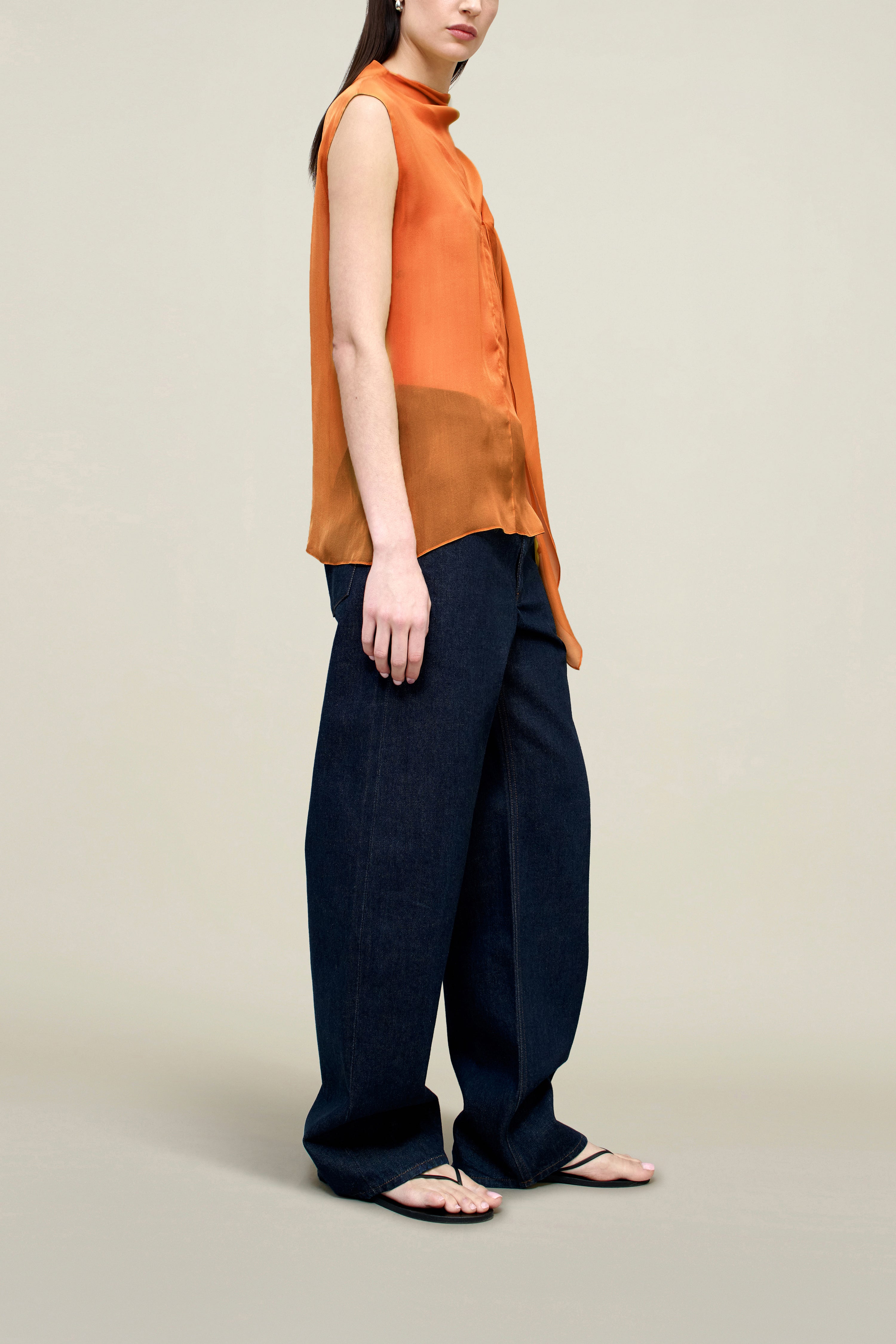 Kyle Blouse in Silk Chiffon